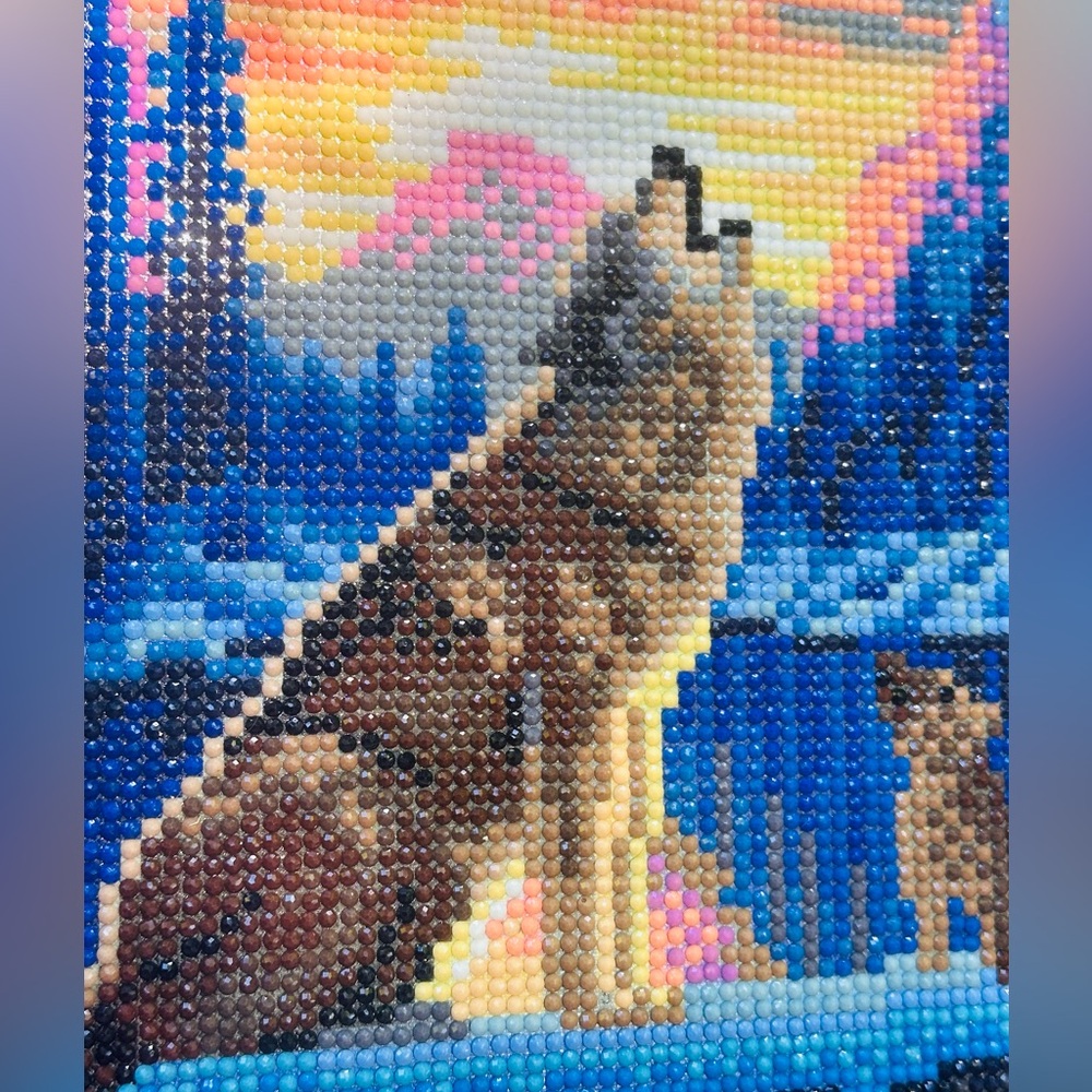 Gorgeous Crystal Art Finished Mixed Media
